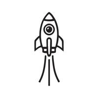 icon of a playful rocket launching with a fork and spoon design, symbolizing food delivery or culinary adventure. Perfect for restaurant apps, food startups, or delivery services vector