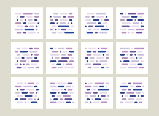 Abstract Geometric Pattern Set