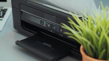 How to easily set up and use a printer for home office tasks and printing needs video