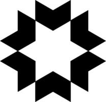 Geometric element for logo decoration vector