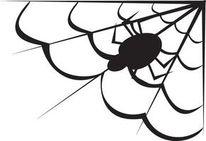 Spider web clip art vector