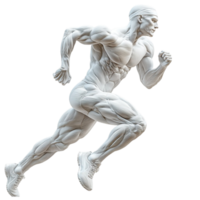 Man in Running Pose - Transparent Background png