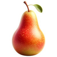 Pear fresh pear natural pear ripe pear colorful fruit transparent background picture png