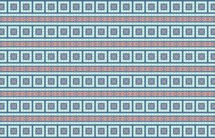 Blue and brown fabric design pattern vector