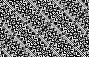 Seamless black and white grunge pattern with abstract lines vector