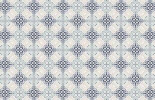 Colorful old style tile design pattern vector