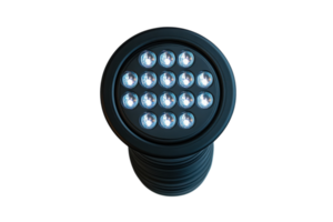 Portable LED light with multiple bulbs for various lighting needs in workshops and outdoor activities png