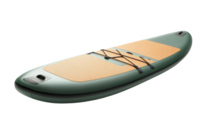 Paddle board designed for recreational use with an ergonomic style and durable materials png
