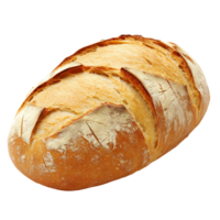 A loaf of bread isolated on transparent background png