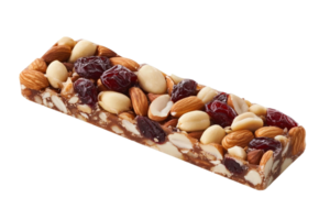 A bar of nuts and dried fruit png