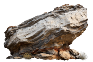 A rock with a large rock in the middle of it png