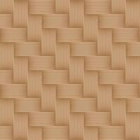 Twill Bamboo Wood Weaving Pattern Background vector