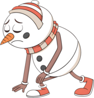 Cute snowman clipart brings festive joy and warmth to designs. . png