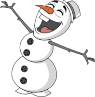 Snowman clipart adds warmth and festive cheer to designs. . png