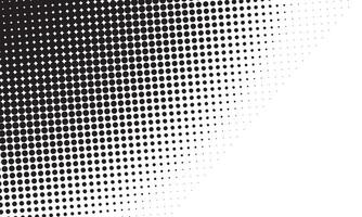 Dotted halftone gradient texture. Polka dot background vector