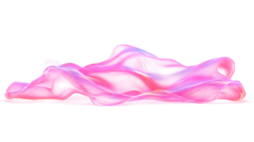 Abstract Pink Energy Flow Dynamic 3D Render Futuristic Design Background png