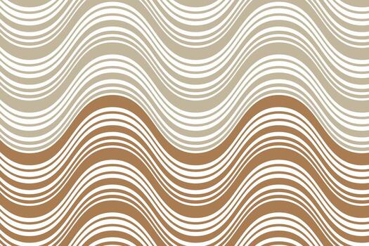 sencillo resumen marrón color horizontal suave zig zag línea modelo resumen antecedentes con ondulado líneas ese son marrón y blanco vector