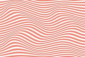 simple abstract soft color wavy distort line pattern a red background with a pattern of lines vector