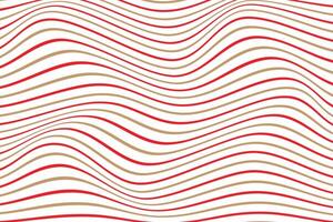 simple abstract brown red color horizontal wavy distort line pattern abstract background with a red and white striped pattern vector
