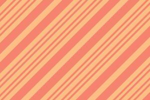 simple abstract apple color diagonal line pattern a pink and orange striped fabric with a yellow stripe vector