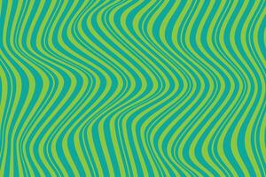 simple abstract fest green color wavy distort line pattern a blue and green striped background with a pattern of lines vector
