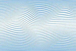 simple abstract light sky color wavy distort line pattern blue lines on a blue background vector