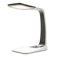 Sleek Modern LED Desk Lamp with Adjustable Gooseneck and Touch Controls png