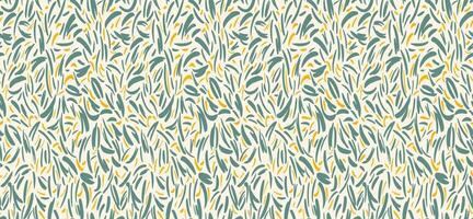 Hand drawn spotted seamless pattern. Plain background with abstract organic shapes, drops, spots, circles, snowflakes, layered dots. Painted texture for print vector