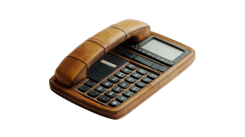 Vintage Retro Flip Phone Displaying Keypad, Perfect for Nostalgic Themes, Ads, or Graphic Design Projects Related to Communication. png