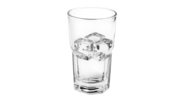 A Refreshing Glass of Cold Water with Ice Cubes Perfect for Quenching Thirst and Enhancing Any Beverage Experience. png