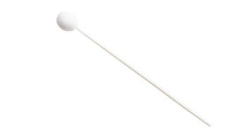A spoon with a long handle on a black background png