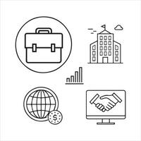 Versatile Web Icons Set vector
