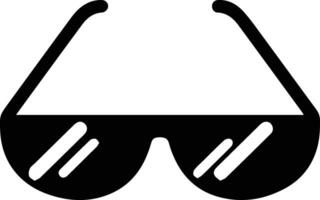 Sunglasses icon on a white background vector