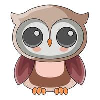 illustration of owl vector