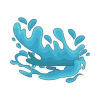 Splashing Liquid in Slow Motion vector