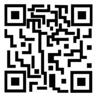 QR code on white vector