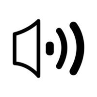 sound on icon. speaker icon, illustration vector