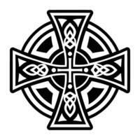 A glyph style icon of the magic sigil vector