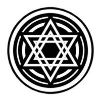 A filled style icon of the power rune vector