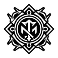A filled style icon of the power rune vector