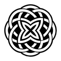 A solid style icon of the powerful symbol vector