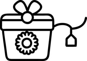Bhai Dooj coin and flower isolated vector