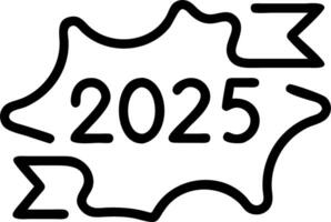 Abstract New Year Reflections vector