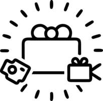 Bhai Dooj Gift and Sweets Frame with Copy Space vector