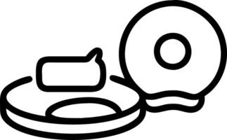 Bhai Dooj tika and coin isolated vector