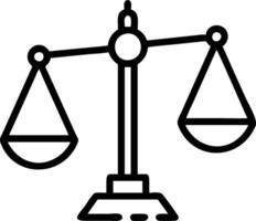 Close up of glowing digital scales balancing light and darkness symbolizing equality and fairness vector