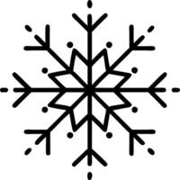 Close up of glowing snowflake on a futuristic surface vector