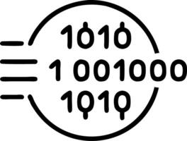 Close up of Hanukkah gelt with futuristic binary code etched into the gold vector