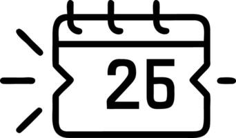 Floating Cyber Monday calendar countdown with glowing numbers vector