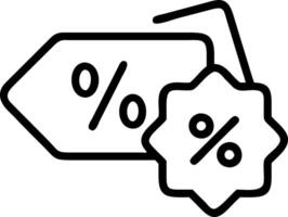 Floating percentage symbol and Cyber Monday sale tag frame with copy space vector